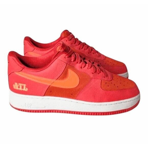 NIKE Air Force 1 Low \'ATL\' Sneakers Size 8.5 main image 3